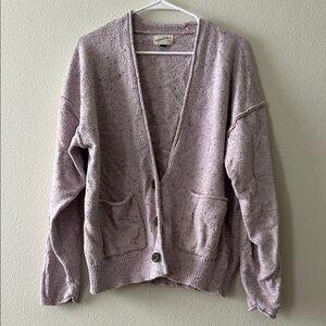 Universal Threads Confetti Knit Pink Lavender Cardigan